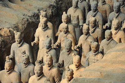 中国古代兵马俑