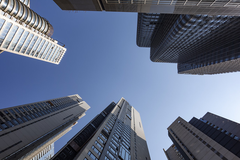 城市中的商业建筑