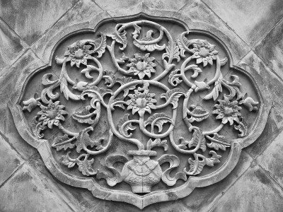 中国古代壁画和花瓶