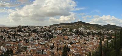 Albaicin在Granada的街区…