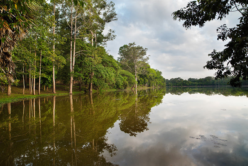 Lake - Angkor Wat Temple