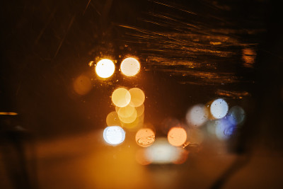 城市的雨夜