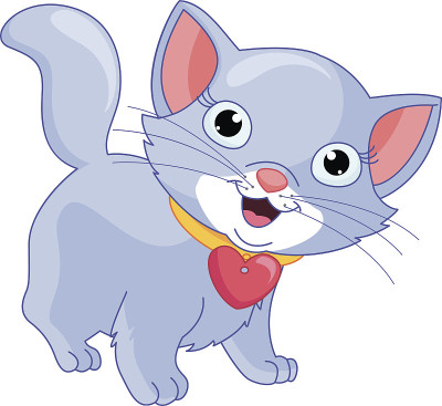矢量插图的猫