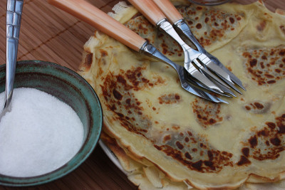 煎饼加糖