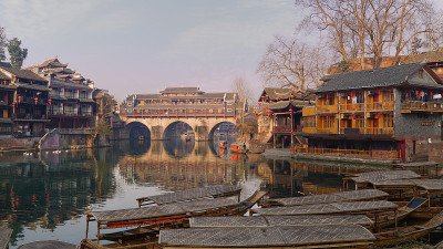 河滨老城