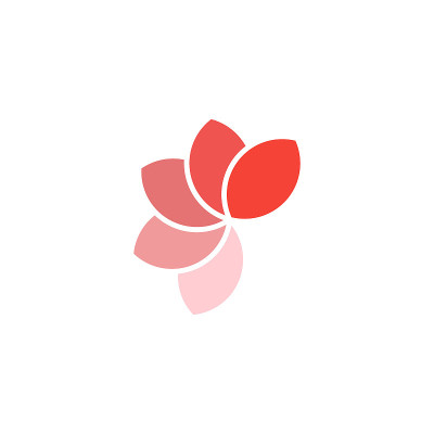 花符号Clipart图标矢量设计插图