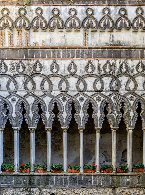 Villa Rufolo, Ravello，阿马尔菲海岸，意大利