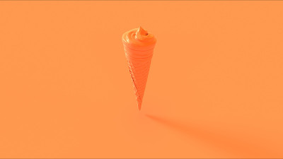 橙子味冰淇淋