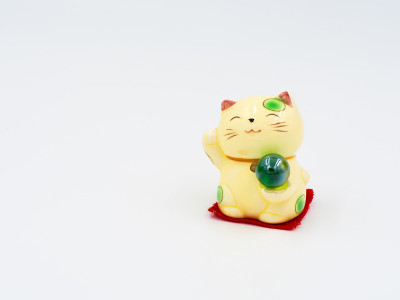 黄Maneki-neko