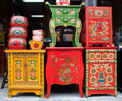 一家中国家具市场商店