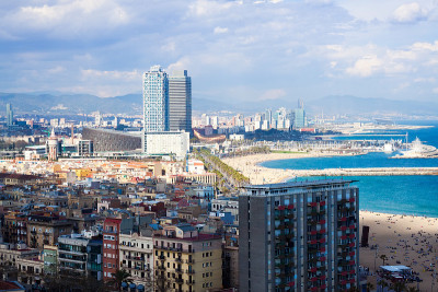巴塞罗那海滨区