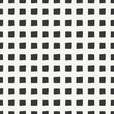 手绘无缝墨纹。画笔描边。网格。细胞。网纹