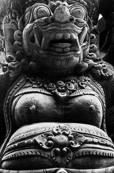 黑色的寺庙