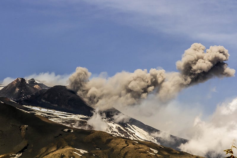 埃特纳火山喷发