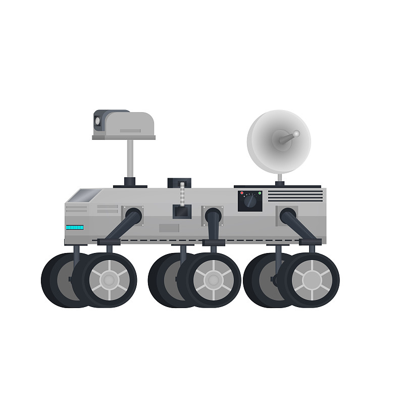 Mars Rover. Space Rover