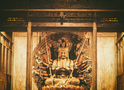 金木观音千手像