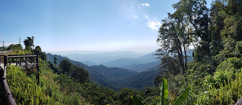 泰国北部美丽的风景