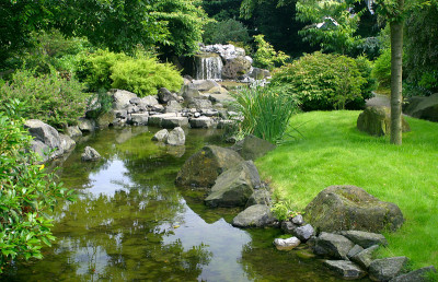 日本水花园