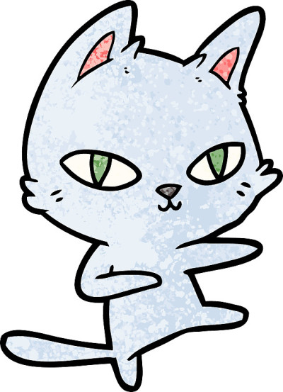 卡通猫跳舞