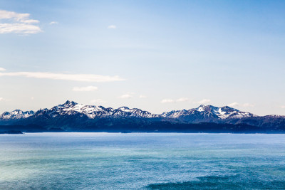 海洋和山脉景观