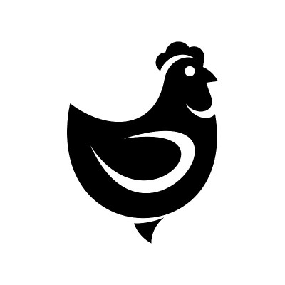 Hen, chicken logo