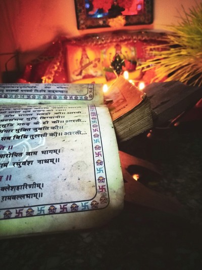 Navratri在家。