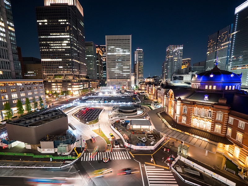 东京站夜景
