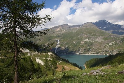 湖chevril-Isère-Tignes