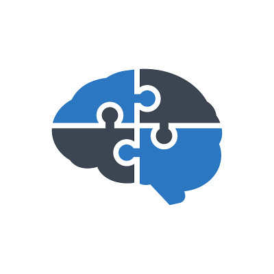Creative Solution Icon. problem solving, puzzle (v