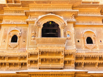 Jaisalmer堡的建筑