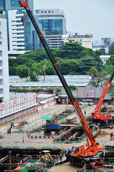 泰国建筑工地