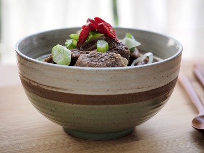韩国传统美食，牛肋排汤