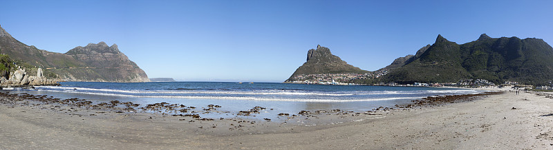 豪特湾海滩全景