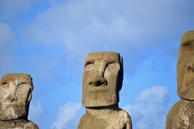 莫艾， 阿胡汤加里基， 复活节岛