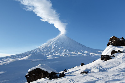 克柳切夫斯科伊火山——堪察加半岛的活火山