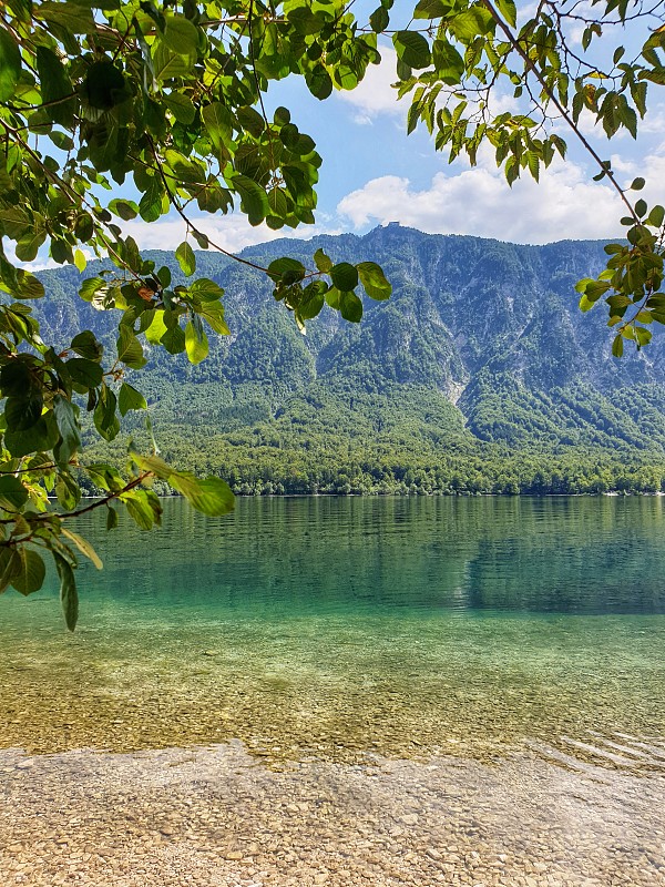 Bohinj湖、斯洛文尼亚