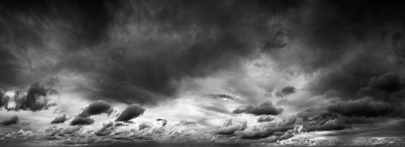 阴霾的天空