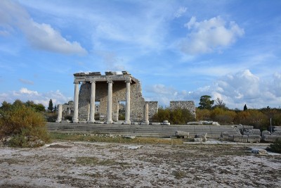 米利都，大圆形剧场，古城，Aydın，迪迪姆，Türkiye，伊奥尼亚，首都，泰利斯，阿纳克西米尼斯