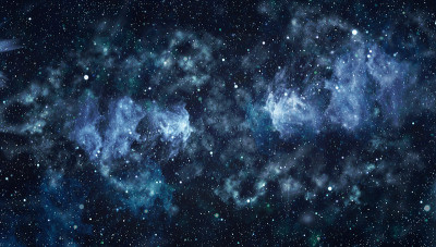 外太空。高清晰度星场背景