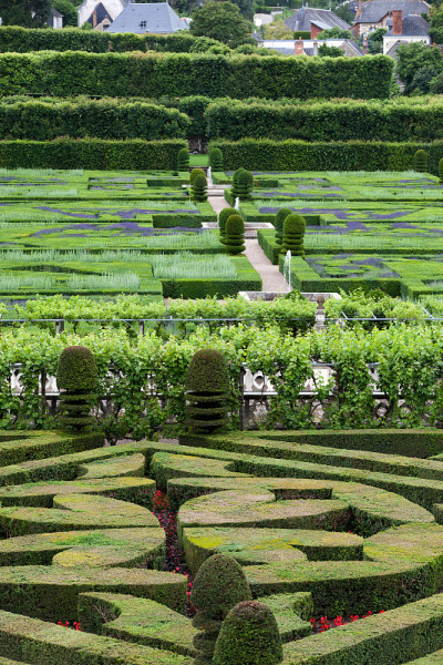 花园和Villandry城堡
