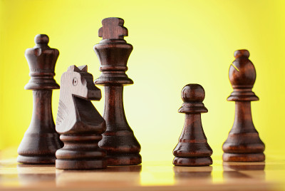 黑色的棋子
