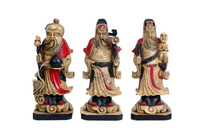 中国的幸运神，福禄寿。