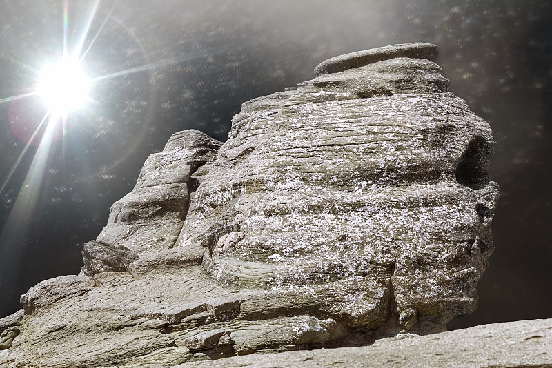 Romanian Sphinx - Natural Rock Formation