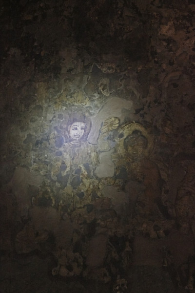 印度阿旃陀下阿旃陀6号洞穴叙事绘画