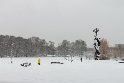 雪堆
