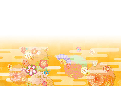 和柄の背景