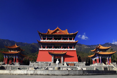 云南大理崇盛寺阿查亚观音亭