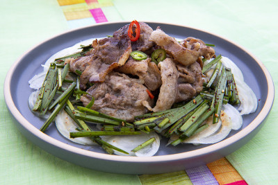 葱蒜牛胸肉