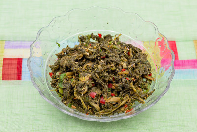 干萝卜叶豉油