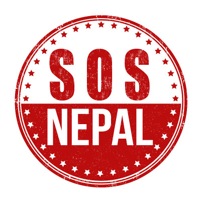 SOS尼泊尔邮票